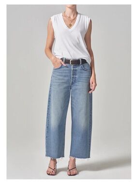 Citizens of Humanity Ayla Raw Hem Crop 25